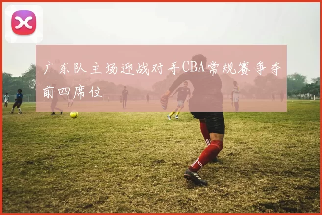 广东队主场迎战对手CBA常规赛争夺前四席位