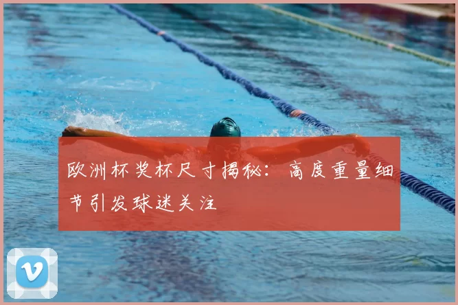 欧洲杯奖杯尺寸揭秘：高度重量细节引发球迷关注