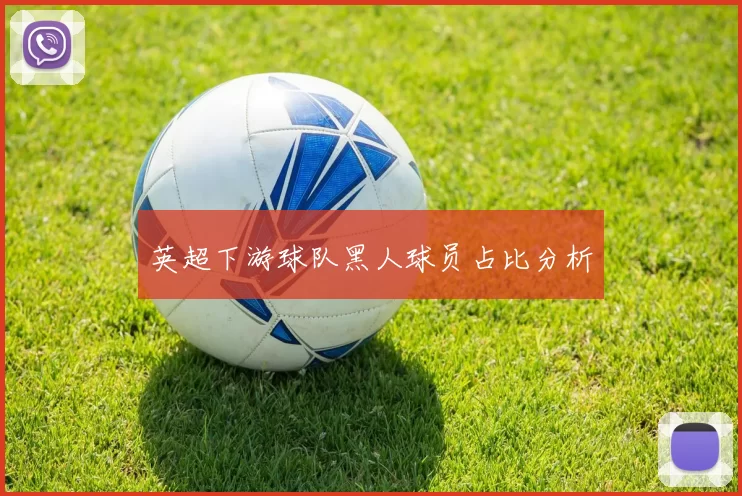 英超下游球队黑人球员占比分析