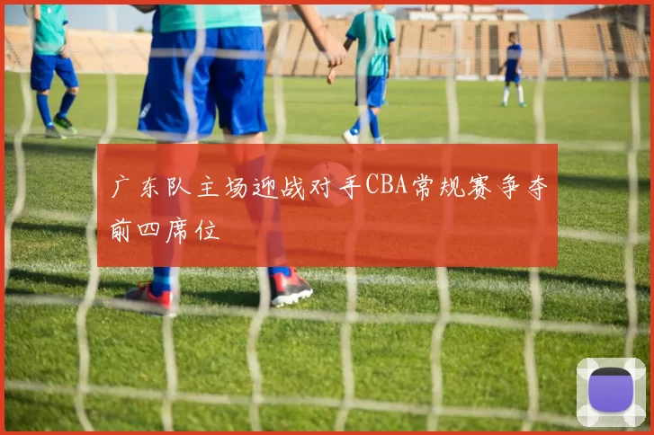 广东队主场迎战对手CBA常规赛争夺前四席位